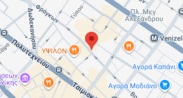 Location of business on map