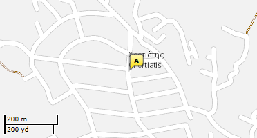 Location of business on map