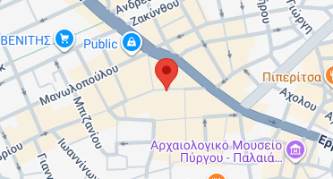 Χάρτης και σημείο της επιχείρησης