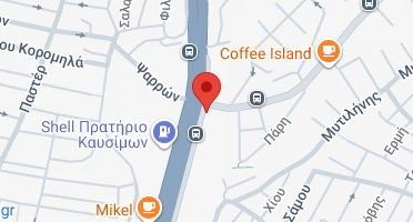 Location of business on map