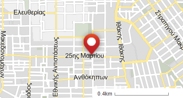 Location of business on map