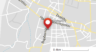 Location of business on map