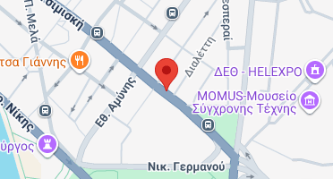 Location of business on map