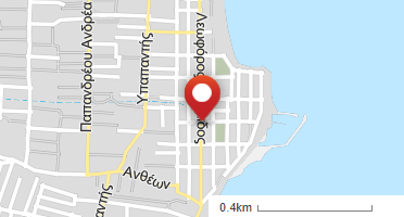 Location of business on map