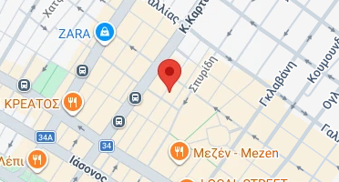 Location of business on map