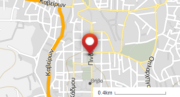Location of business on map