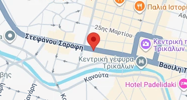 Location of business on map