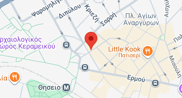 Location of business on map