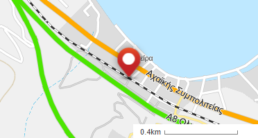 Location of business on map