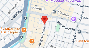 Location of business on map