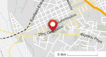 Location of business on map