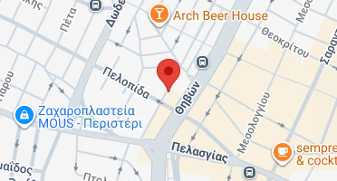 Location of business on map