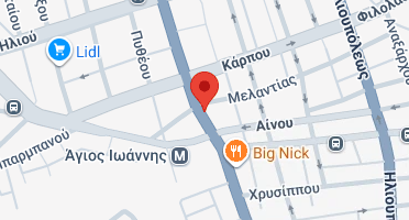 Location of business on map