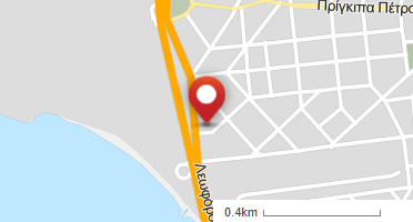 Location of business on map