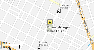 Location of business on map