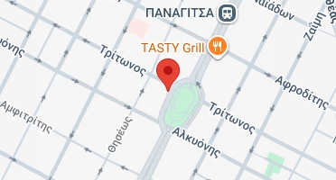 Location of business on map