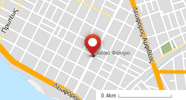 Location of business on map