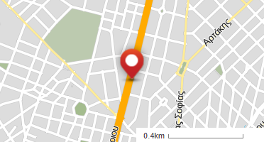 Location of business on map