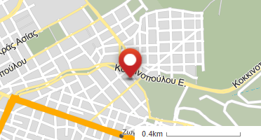 Location of business on map
