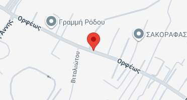 Location of business on map