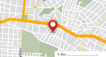 Location of business on map