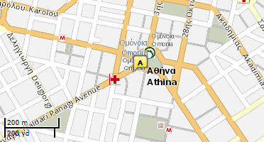 Χάρτης και σημείο της επιχείρησης