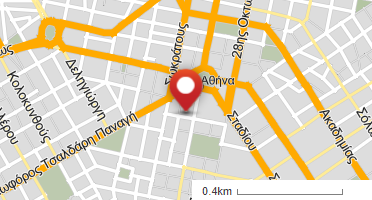 Location of business on map