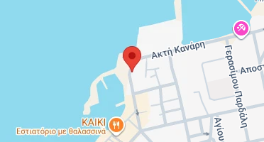 Location of business on map