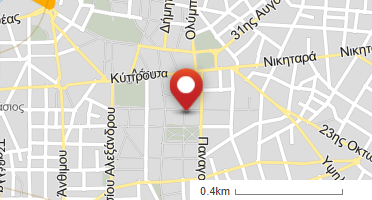 Location of business on map