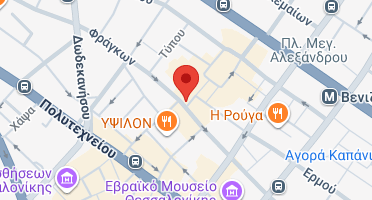Location of business on map