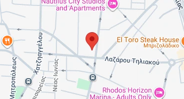 Location of business on map
