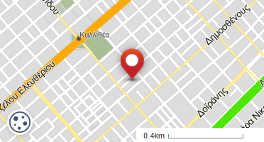 Location of business on map