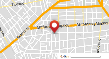 Location of business on map