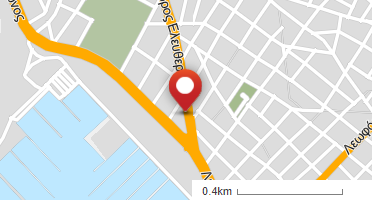 Location of business on map