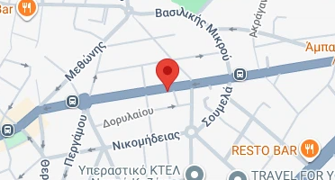 Χάρτης και σημείο της επιχείρησης