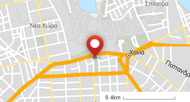 Location of business on map