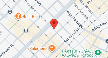 Location of business on map