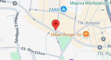 Location of business on map