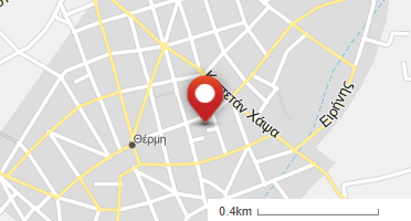 Location of business on map