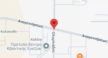 Location of business on map