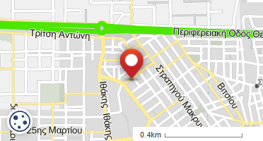 Location of business on map