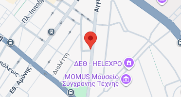 Location of business on map