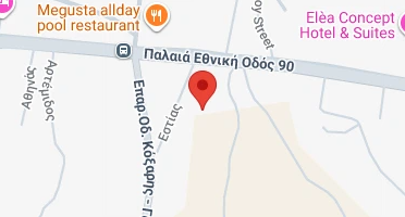 Location of business on map