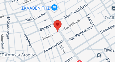 Location of business on map