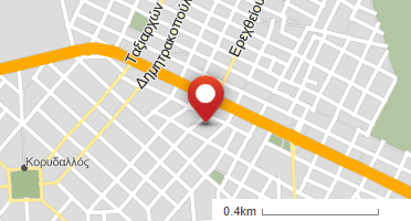 Location of business on map