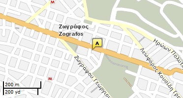 Χάρτης και σημείο της επιχείρησης