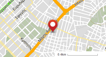 Location of business on map