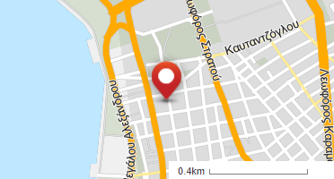 Location of business on map