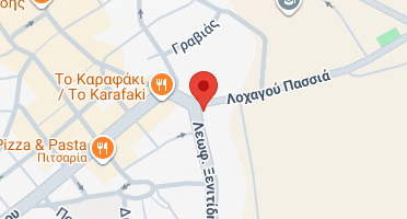 Location of business on map