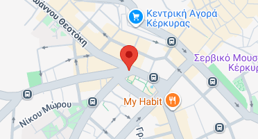 Location of business on map